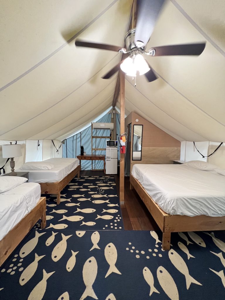 glamping in cape may